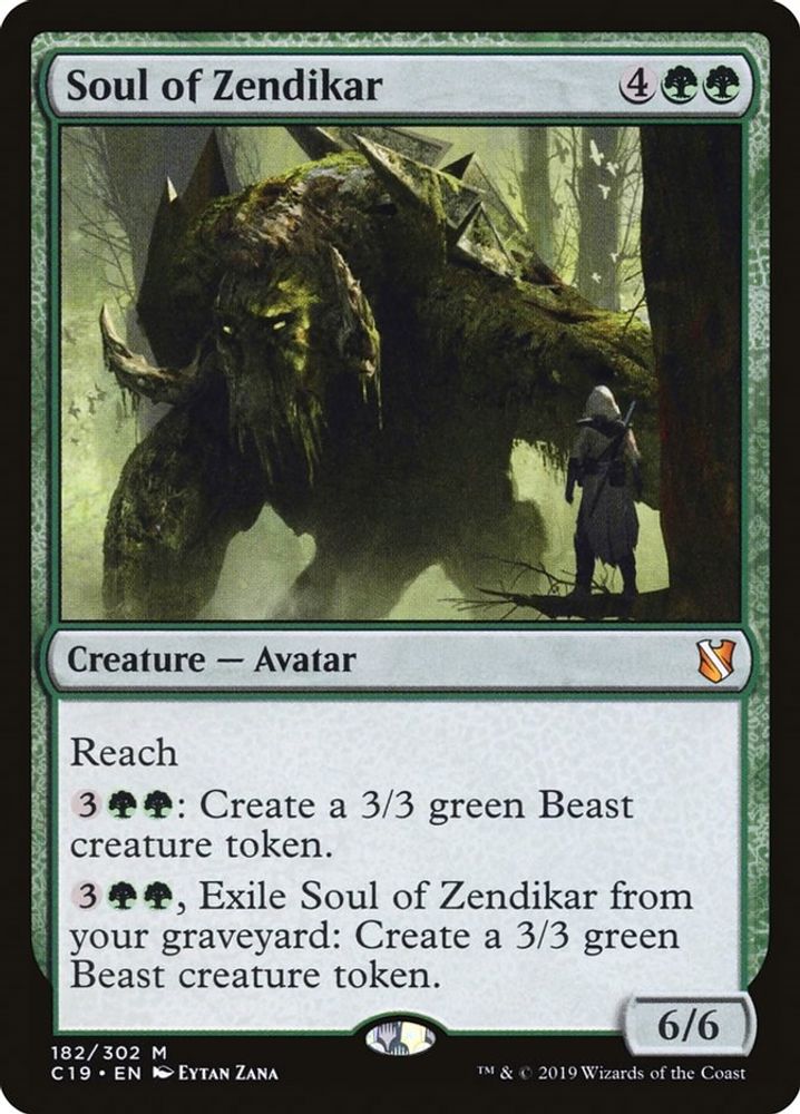 Soul of Zendikar · 182 · Commander 2019 · Non-foil