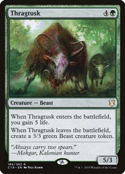 Thragtusk · 185 · Commander 2019 · Non-foil