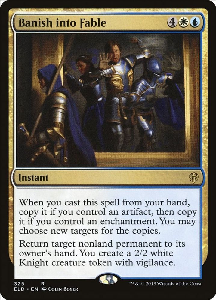 Banish into Fable · 325 · ELD · Non-foil