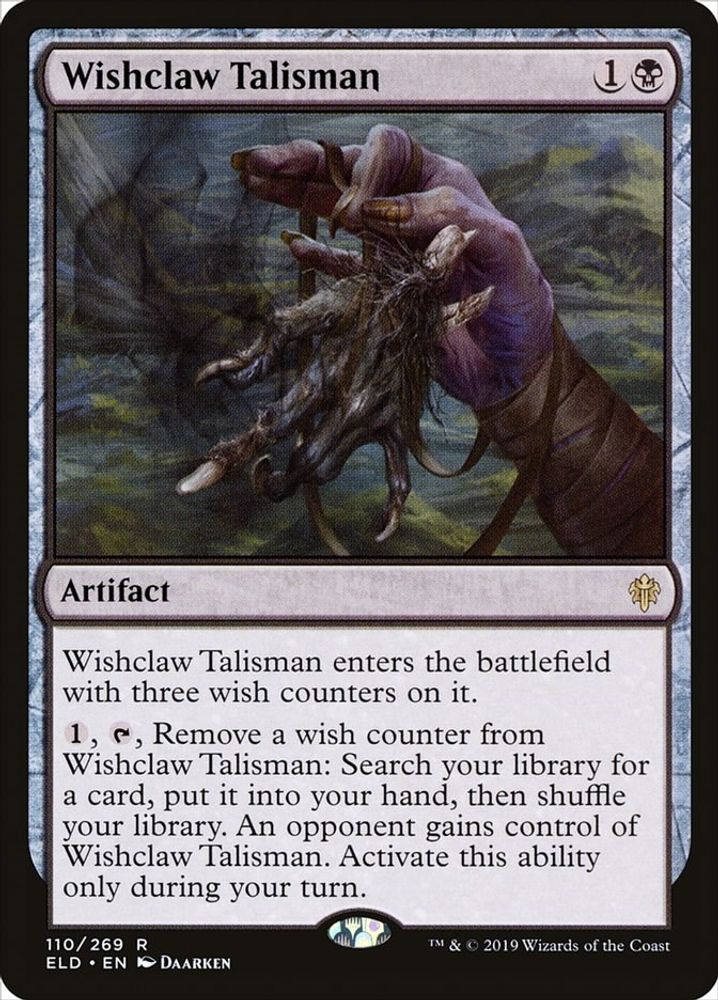 Wishclaw Talisman · 110 · ELD · Non-foil