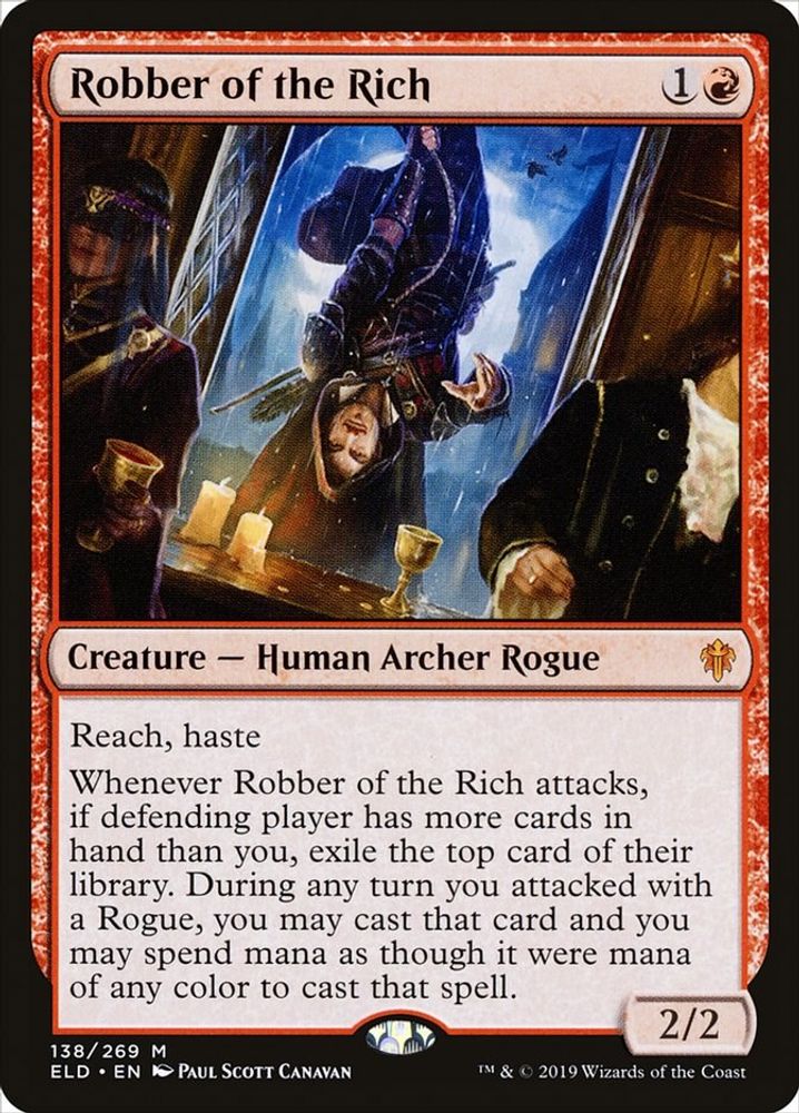 Robber of the Rich · 138 · Throne of Eldraine · Non-foil