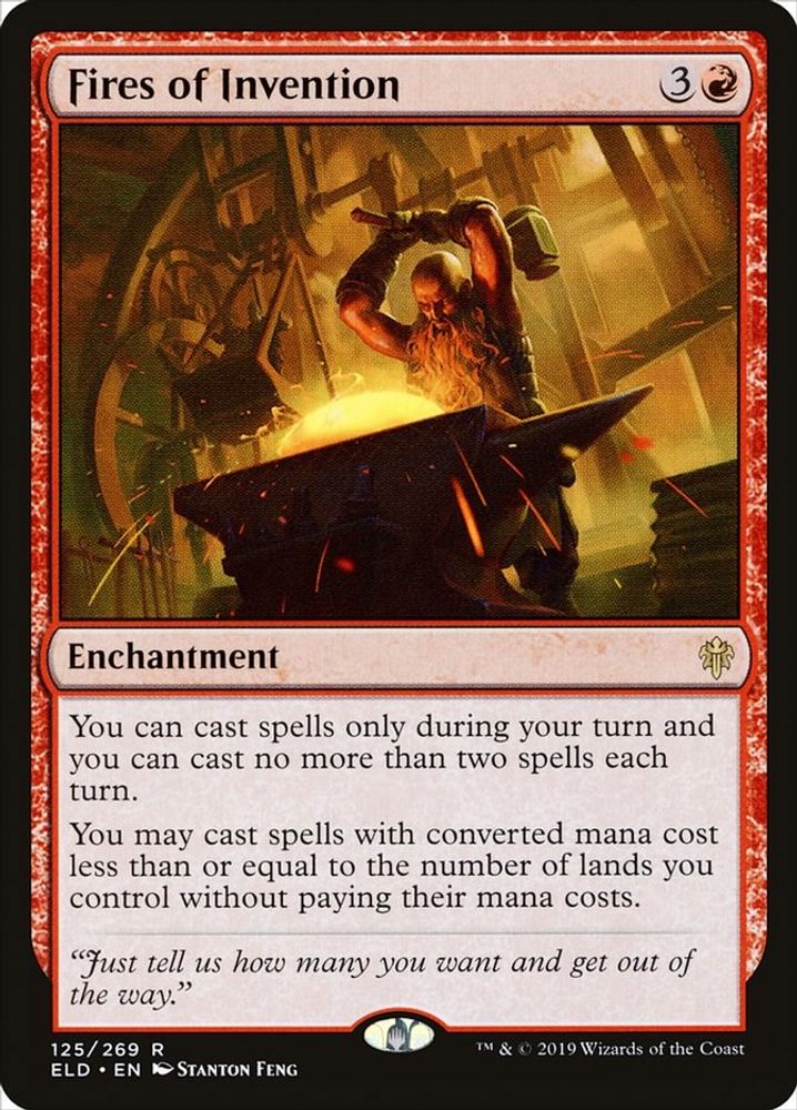 Fires of Invention · 125 · Throne of Eldraine · Non-foil