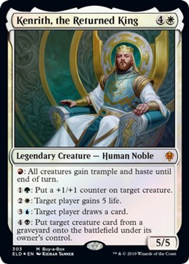 Kenrith, the Returned King · 303 · Buy-A-Box Promos · Non-foil