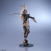 Final Fantasy XII: Fran 1/6.5 Scale Figure (PREORDER) - Fran action figure from Final Fantasy XII with long white hair, rabbit ears, and detailed armor, holding a bow.