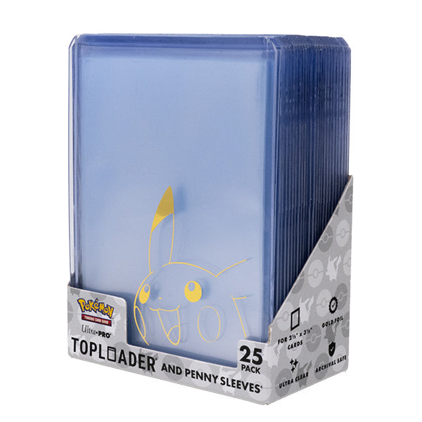 Ultra Pro Toploader Sleeves: Pokémon Pikachu
