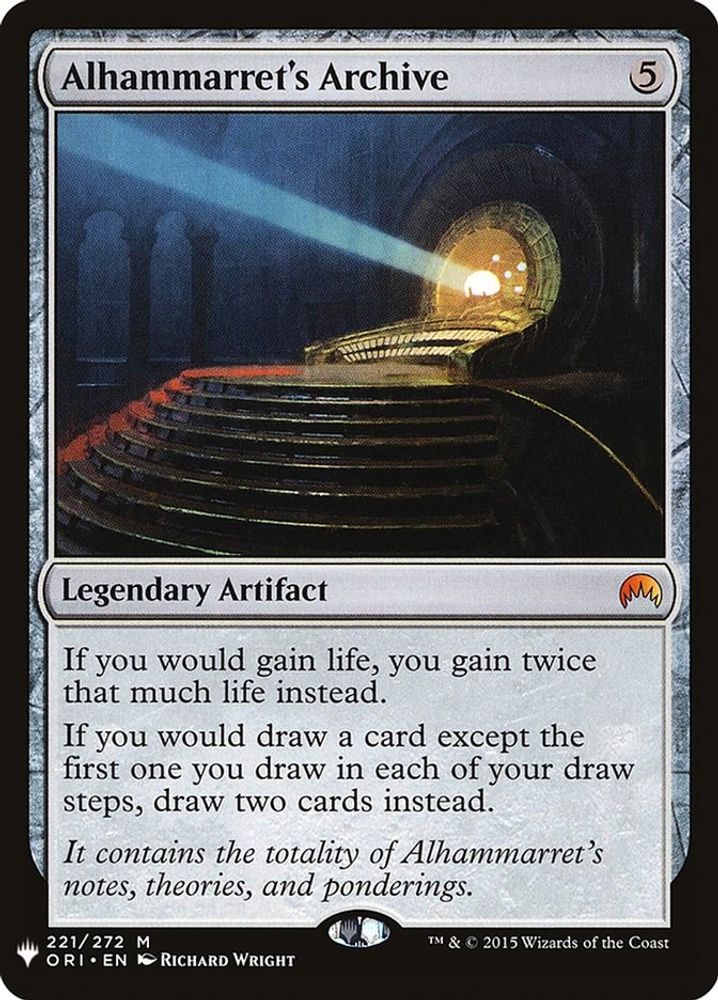 Alhammarret's Archive · 221 · PLST · Non-foil