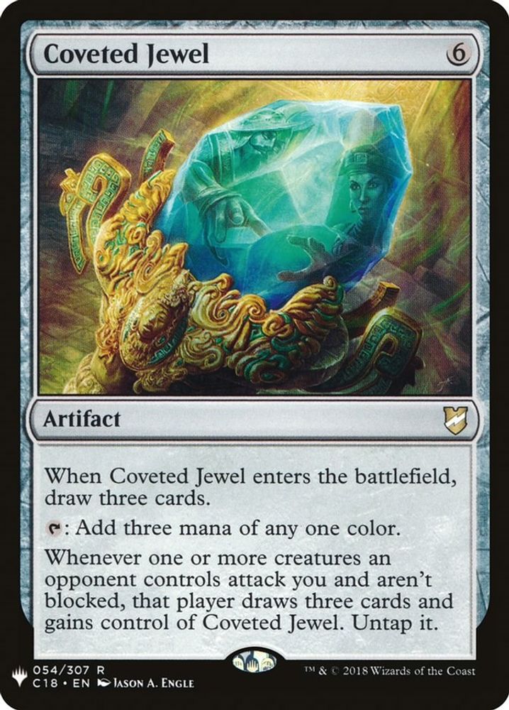 Coveted Jewel · 054/307 · PLST · Non-foil