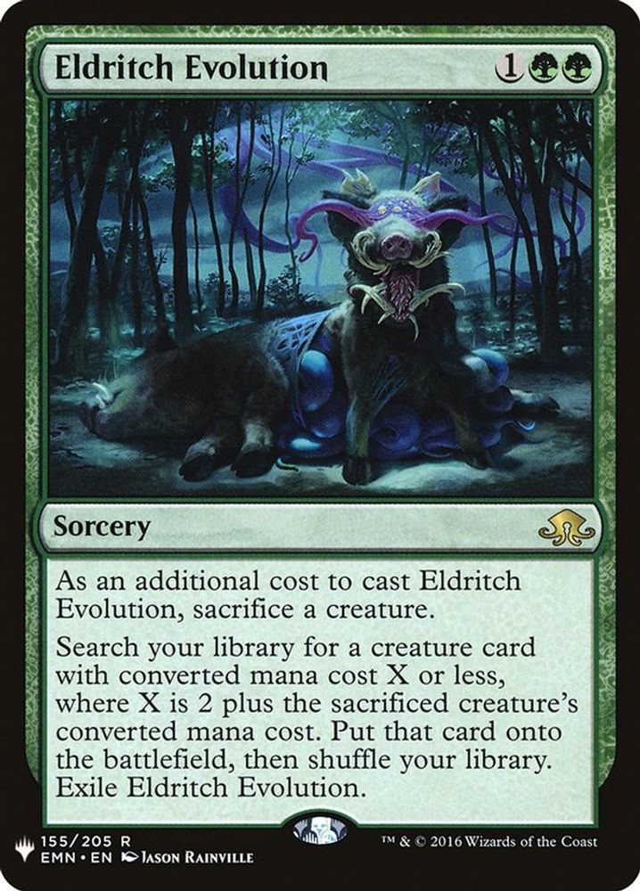 Eldritch Evolution · 155 · PLST · Non-foil
