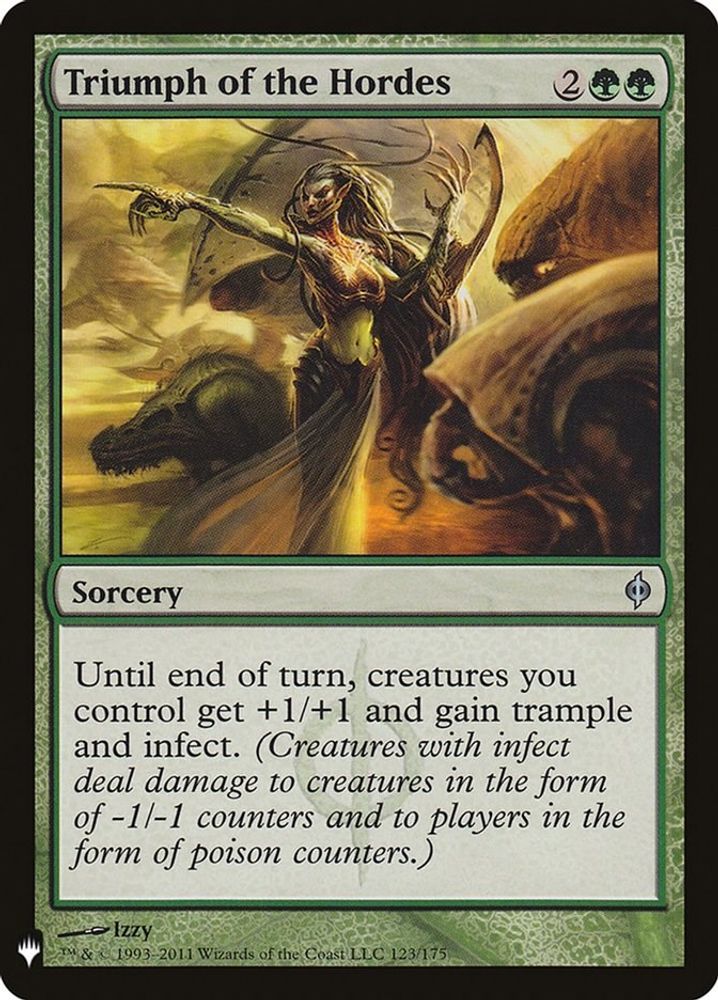 Triumph of the Hordes · 123 · The List Reprints · Non-foil