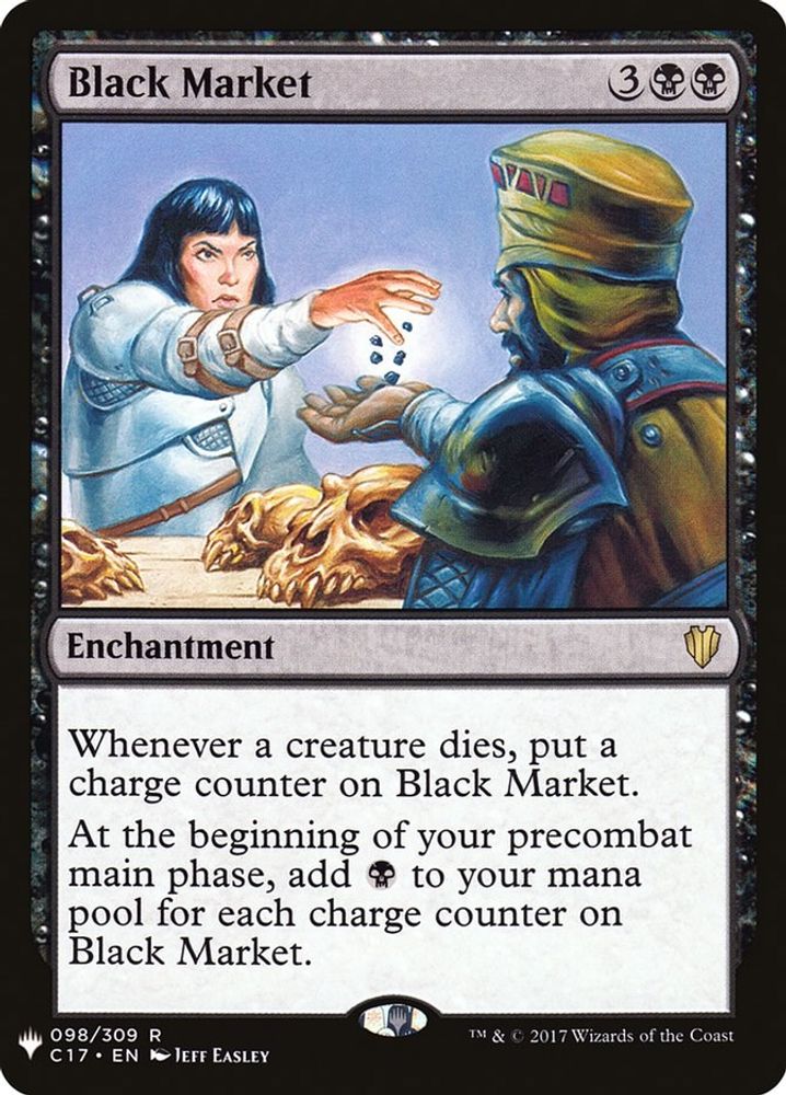 Black Market · 98 · The List Reprints · Non-foil