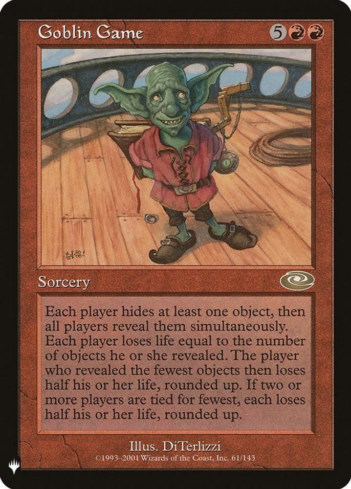 Goblin Game · 61/143 · PLST · Non-foil