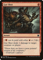 Gut Shot · 117 · PLST · Non-foil