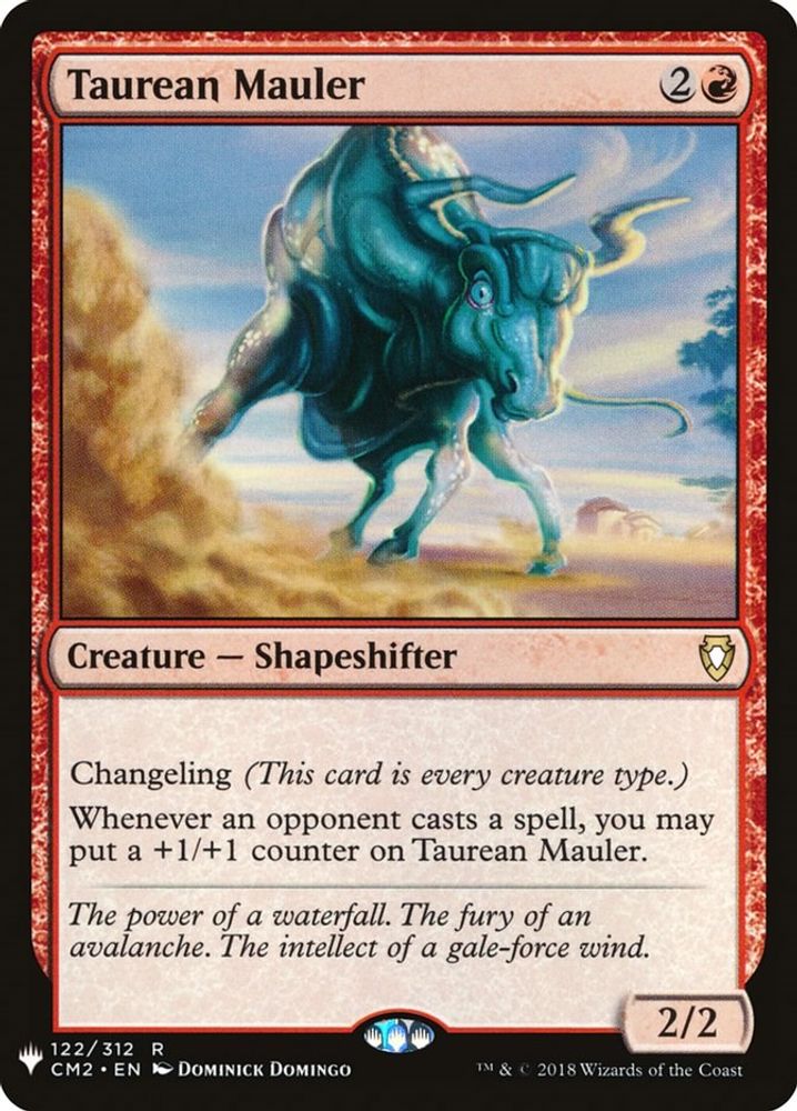 Taurean Mauler (CM2) · 122 · PLST · Non-foil