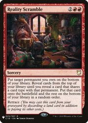Reality Scramble · 25 · PLST · Non-foil