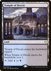 Temple of Deceit · 245 · Theros Beyond Death · Foil
