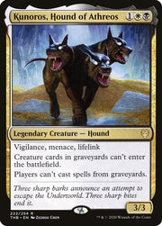 Kunoros, Hound of Athreos · 222 · Theros Beyond Death · Non-foil