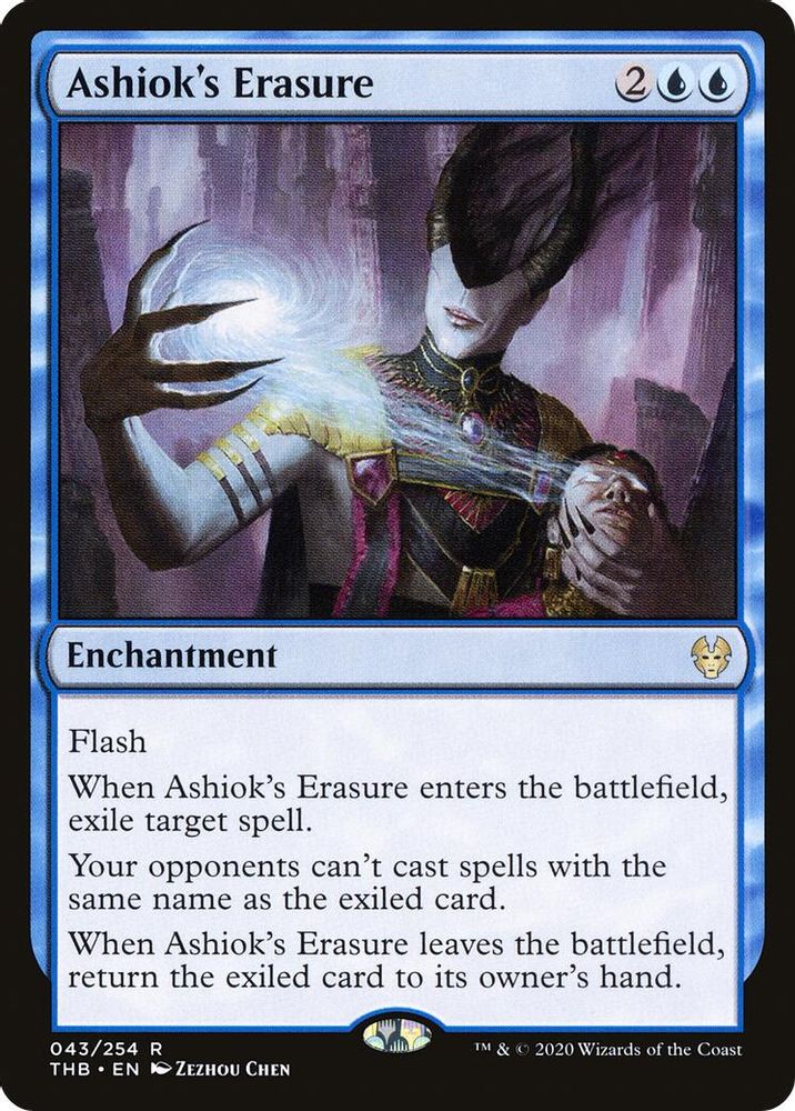 Ashiok's Erasure · 43 · Theros Beyond Death · Non-foil
