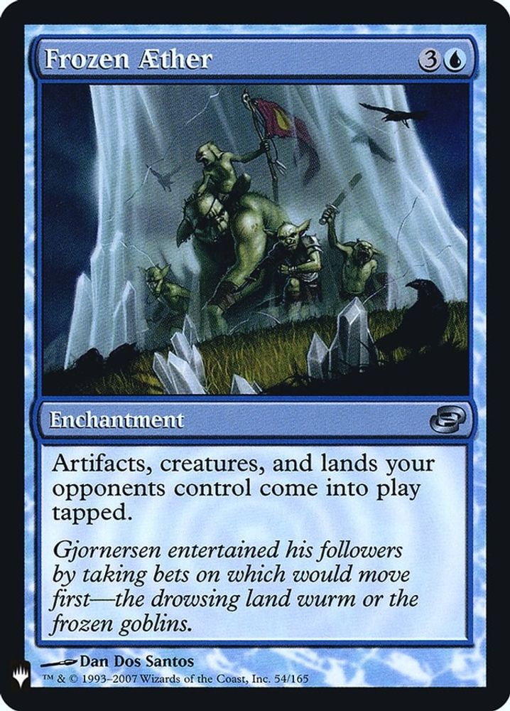 Frozen Aether · 54 · PLST · Foil
