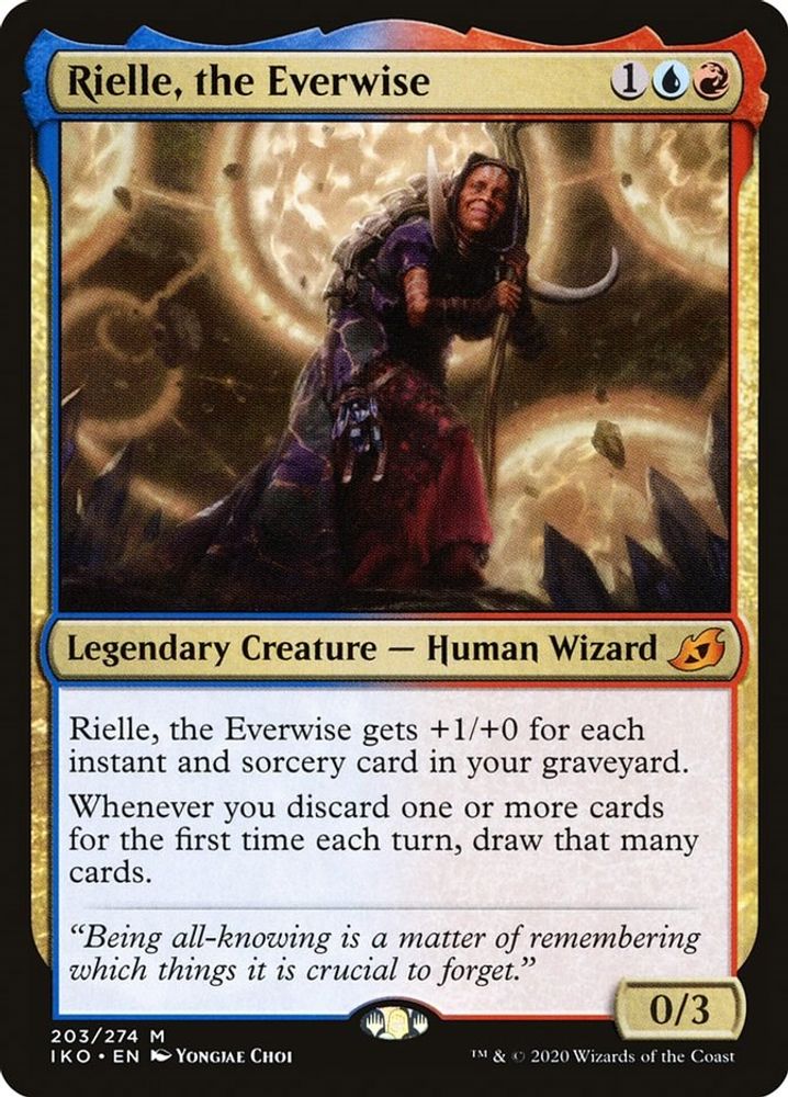 Rielle, the Everwise · 203 · Ikoria: Lair of Behemoths · Non-foil