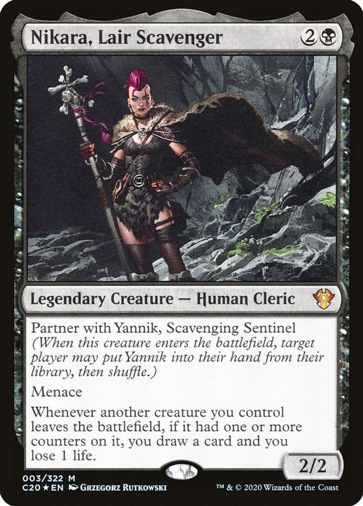 Nikara, Lair Scavenger · 3 · Commander 2020 · Foil