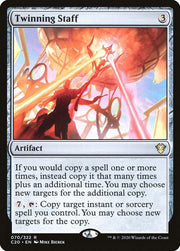Twinning Staff · 70 · Commander 2020 · Non-foil