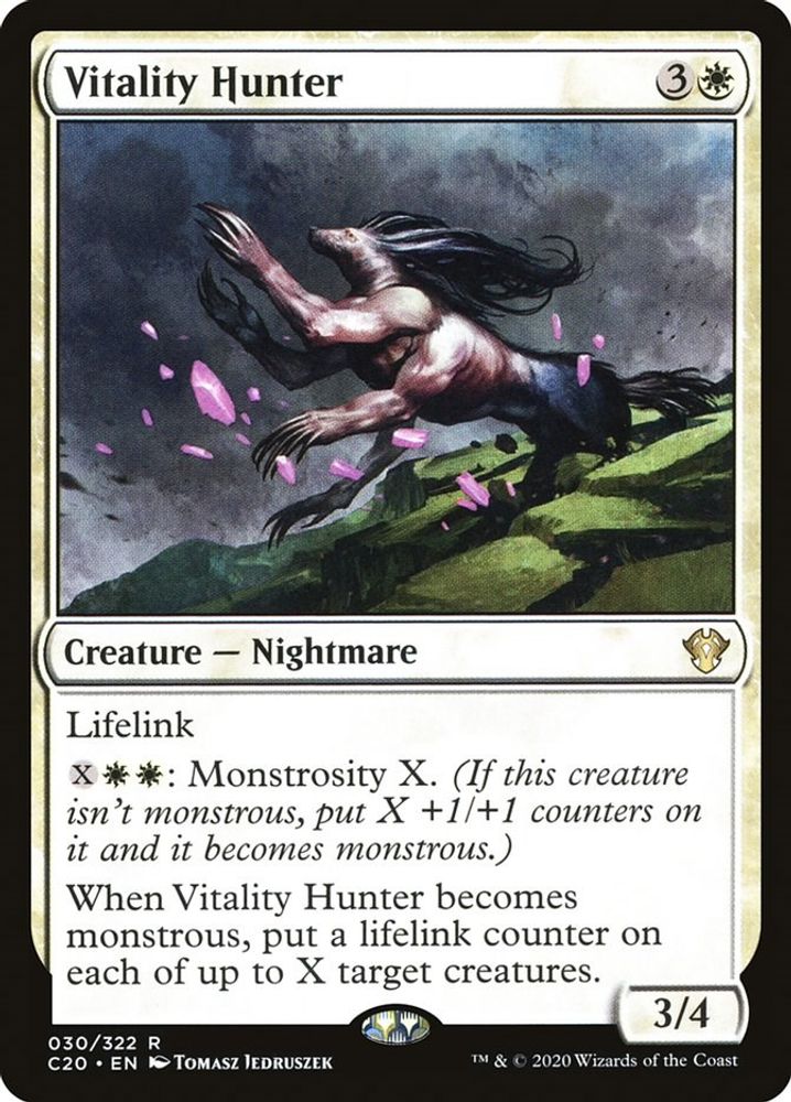 Vitality Hunter · 30 · Commander 2020 · Non-foil