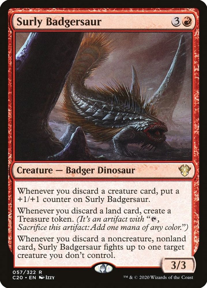 Surly Badgersaur · 57 · Commander 2020 · Non-foil