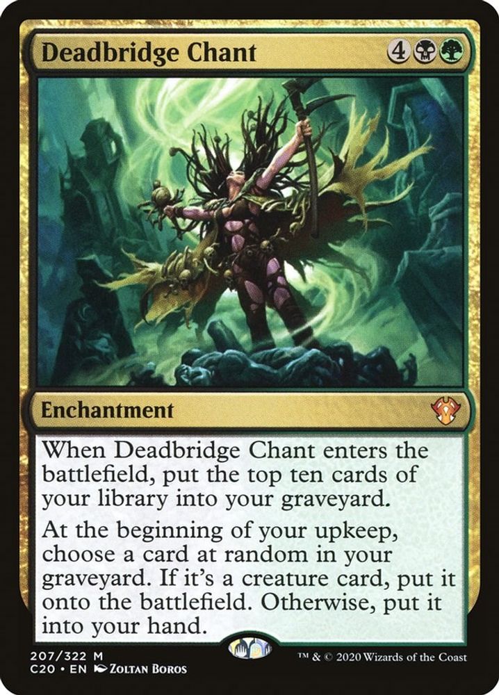 Deadbridge Chant · 207 · Commander 2020 · Non-foil