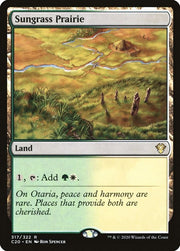 Sungrass Prairie · 317 · Commander 2020 · Non-foil