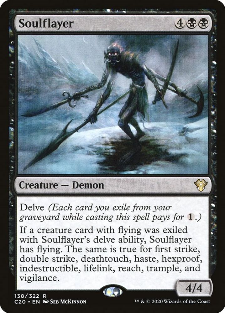 Soulflayer · 138 · Commander 2020 · Non-foil