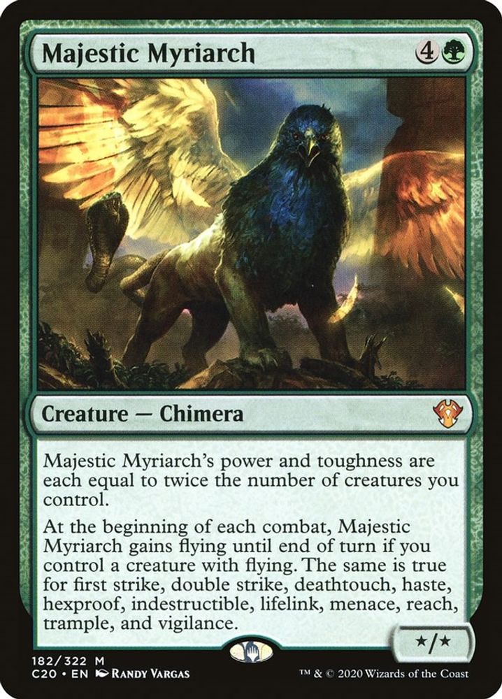 Majestic Myriarch · 182 · Commander 2020 · Non-foil