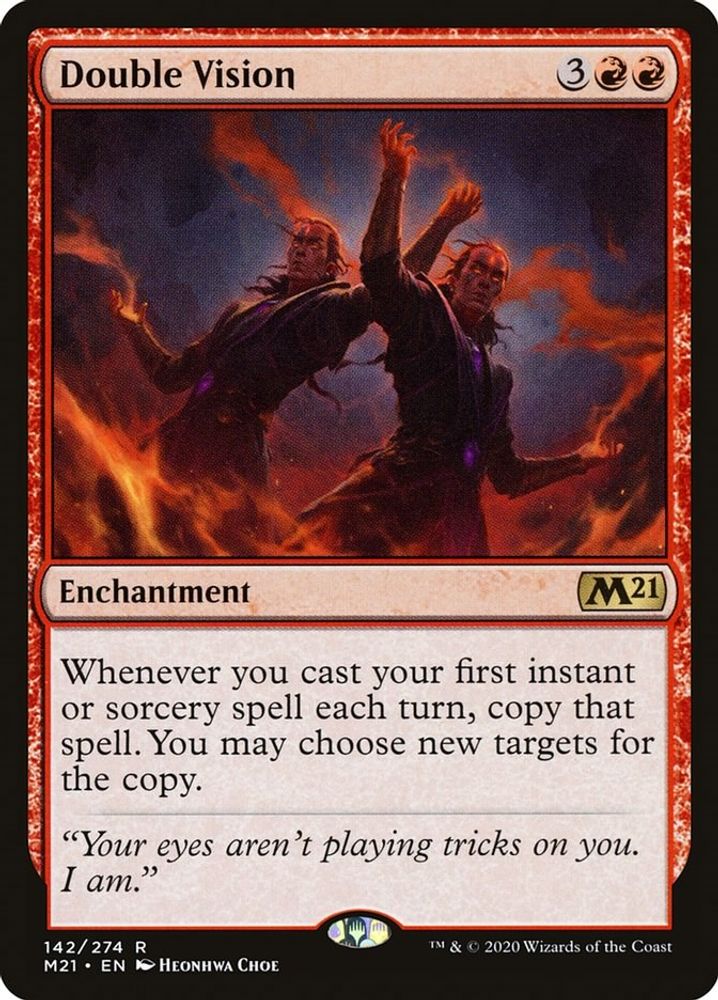 Double Vision · 142 · Core Set 2021 · Non-foil
