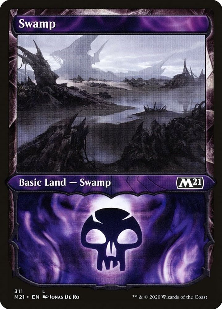 Swamp (Showcase) · 311 · M21 · Foil
