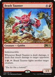 Brash Taunter · 133 · Core Set 2021 · Non-foil