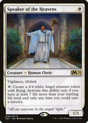 Speaker of the Heavens · 38 · Core Set 2021 · Non-foil