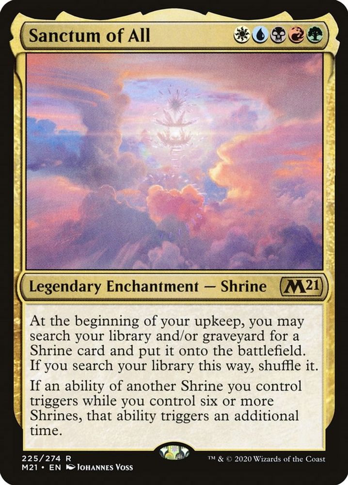 Sanctum of All · 225 · M21 · Non-foil