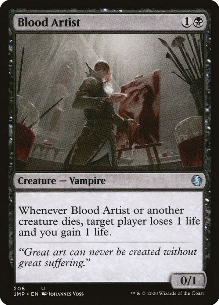 Blood Artist · 206 · Jumpstart · Non-foil