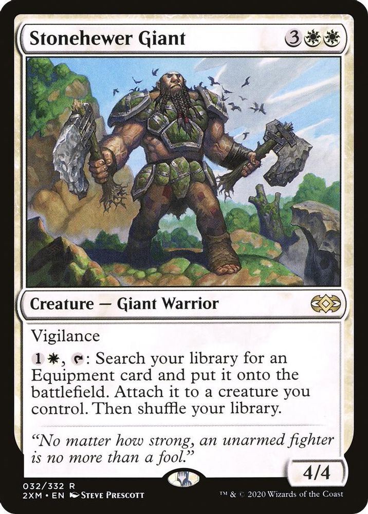 Stonehewer Giant · 32 · Double Masters · Non-foil