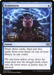 Brainstorm · 44 · Double Masters · Non-foil