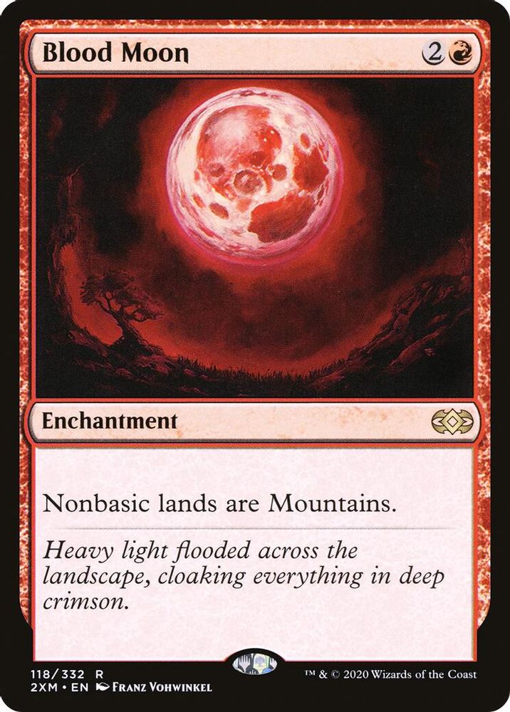 Blood Moon · 118 · Double Masters · Non-foil