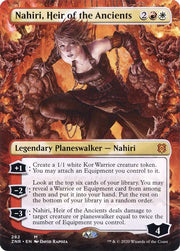 Nahiri, Heir of the Ancients (Borderless) · 282 · Zendikar Rising · Foil