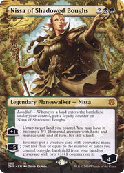 Nissa of Shadowed Boughs (Borderless) · 283 · Zendikar Rising · Foil