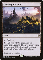 Crawling Barrens · 262 · ZNR · Non-foil