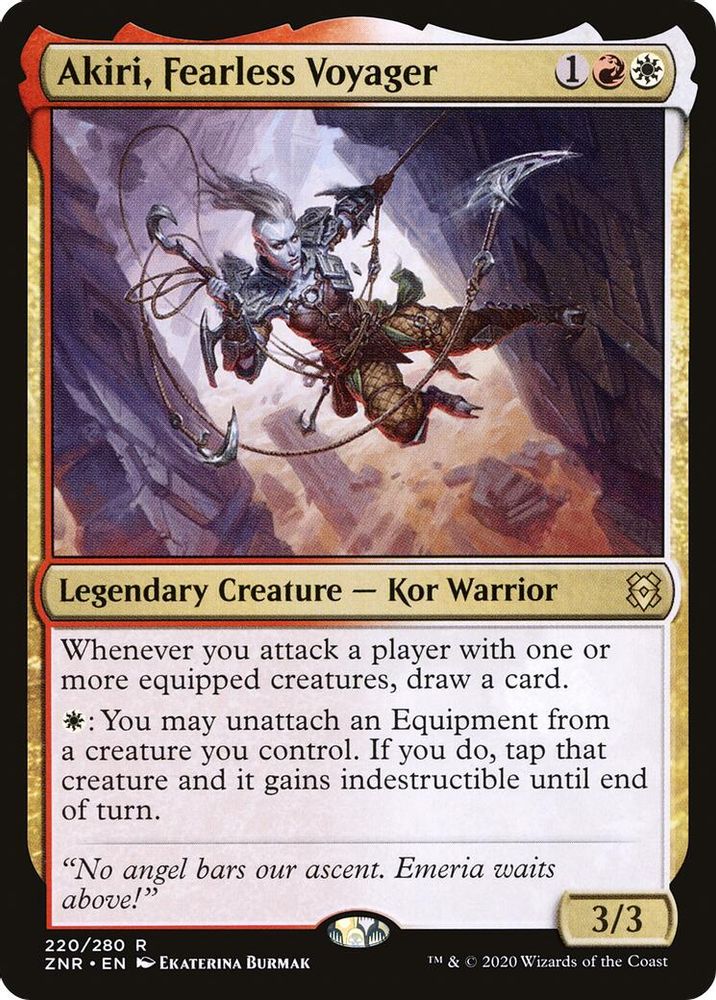 Akiri, Fearless Voyager · 220 · Zendikar Rising · Non-foil