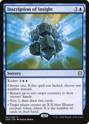 Inscription of Insight · 61 · Zendikar Rising · Non-foil