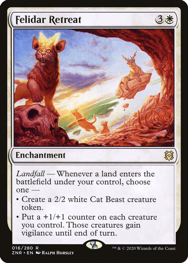 Felidar Retreat · 16 · Zendikar Rising · Non-foil