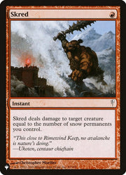 Skred · 97/155 · The List Reprints · Non-foil