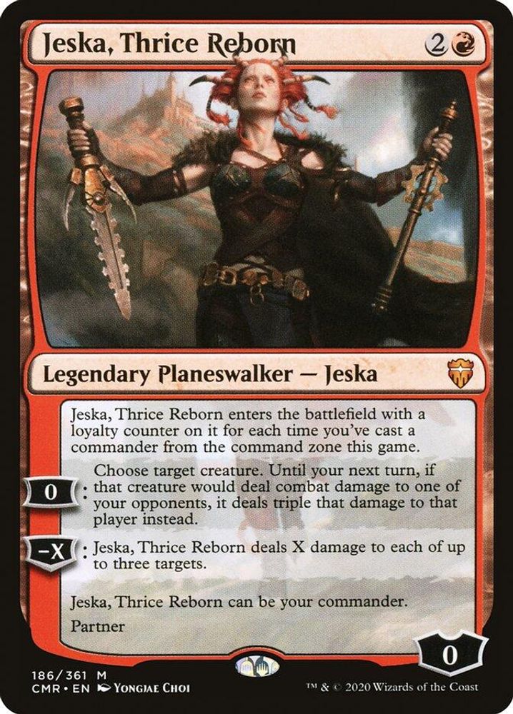 Jeska, Thrice Reborn · 186 · Commander Legends · Non-foil