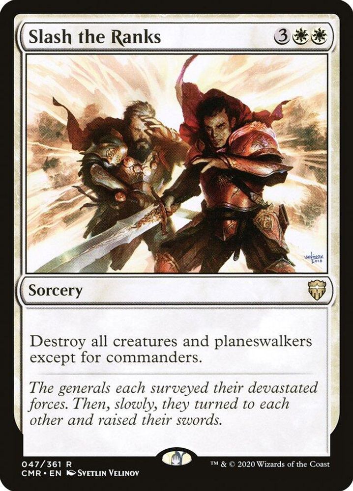 Slash the Ranks · 47 · Commander Legends · Non-foil