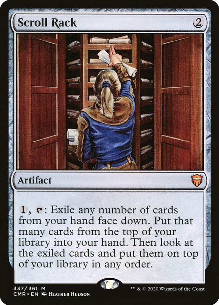 Scroll Rack · 337 · Commander Legends · Non-foil